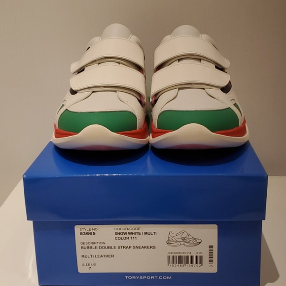 Tory Sport NWT Bubble Double Strap Sneakers - Picture 9 of 12